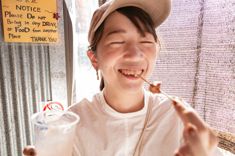 鎌倉の焼き鳥屋さんで昼飲み