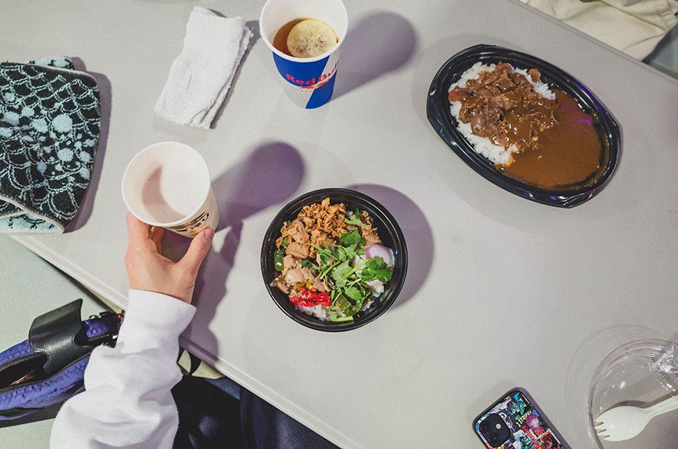 CDJで食べたフェス飯のきおく