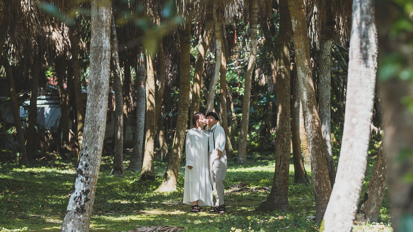 夏、沖縄渡嘉敷島の森で撮ったきおく