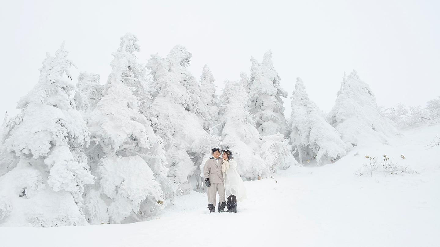 冬、福島県箕輪スキー場で撮ったきおく